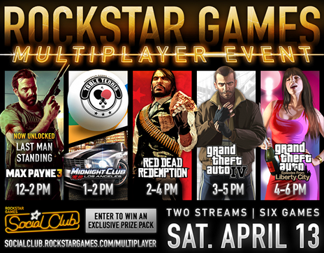 Wielki Multiplayer Event w sobotę
