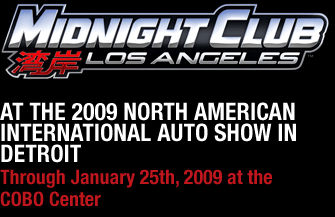 Midnight Club LA at the North American International Auto Show