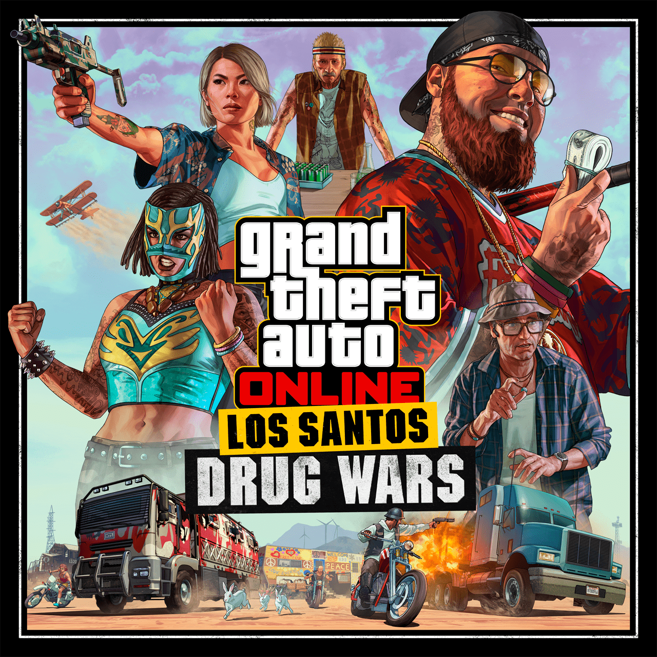 Grand Theft Auto Online: Los Santos Drug Wars artwork