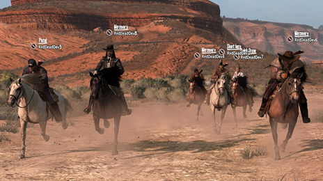 Tryb multiplayer w Red Dead Redemption